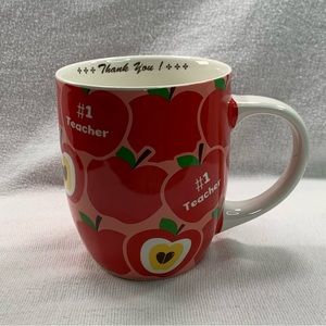Teacher Mug Thank You Modern Expressions Dishwasher &‎ Microwave Safe Large